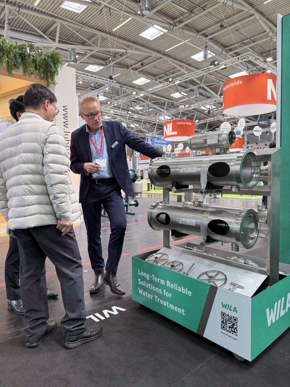 Sales Manager Per Rasmussen at IFAT 2026
