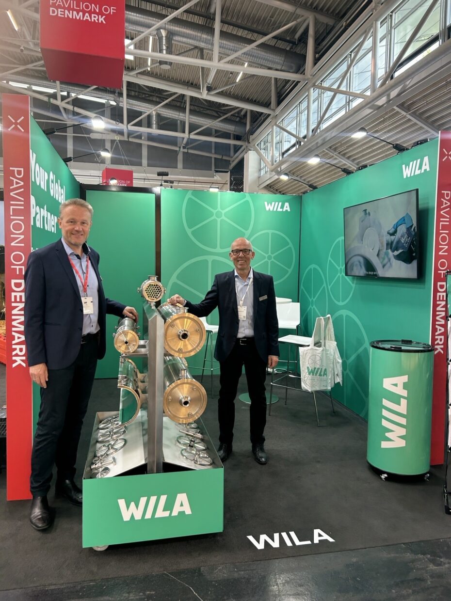 Per and Tage representing WILAs filtration and Water Treatment solutions at IFAT 2026